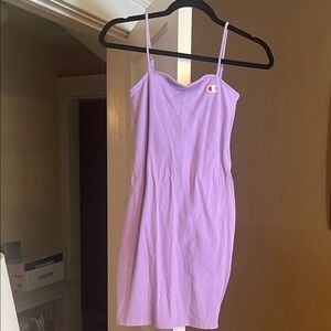 Champion Lavender Slip/Mini Dress